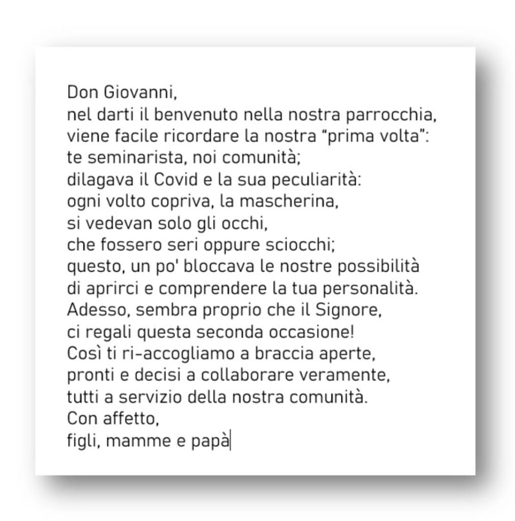 Saluto Don Giovanni